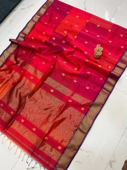 Maheshwari Silk Saree