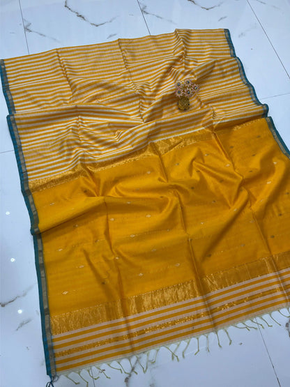 Maheshwari Cotton Silk Saree