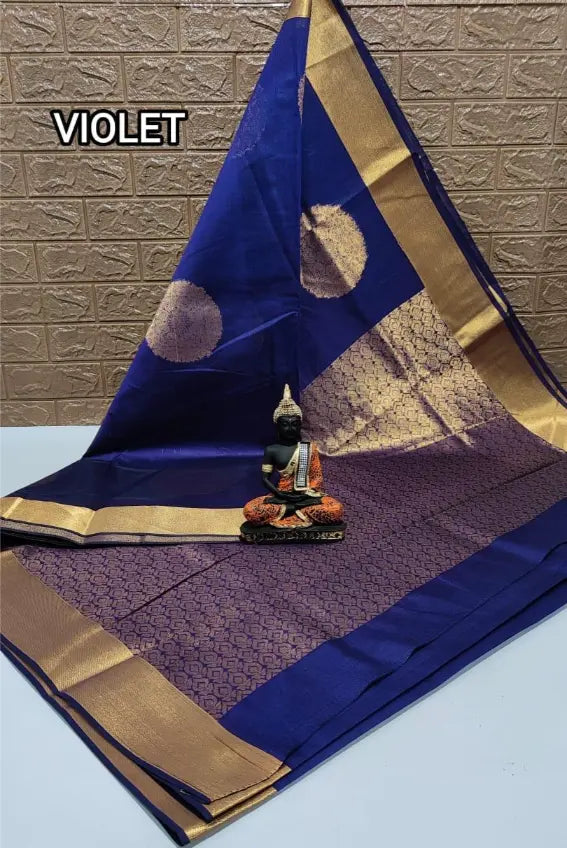 Silk Cotton Printed Saree