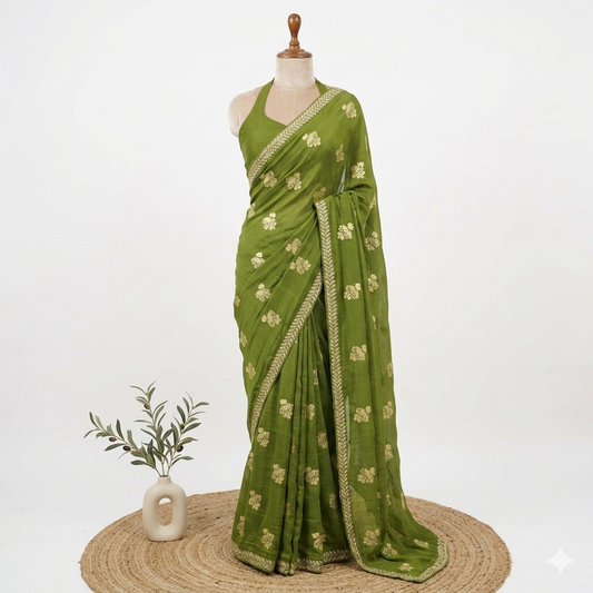 Chinnon Silk Saree