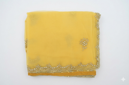 Party Wear Organza Saree