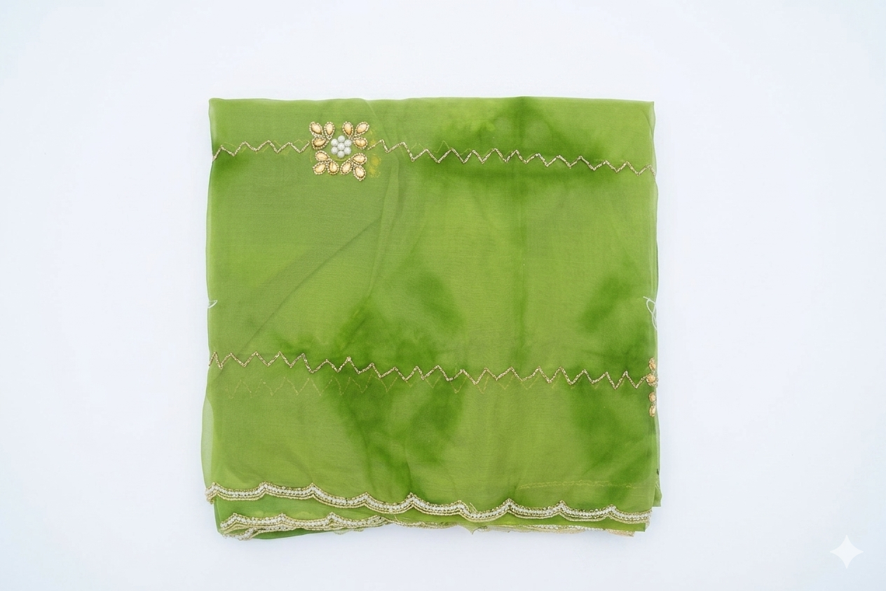 Party Wear Organza Saree