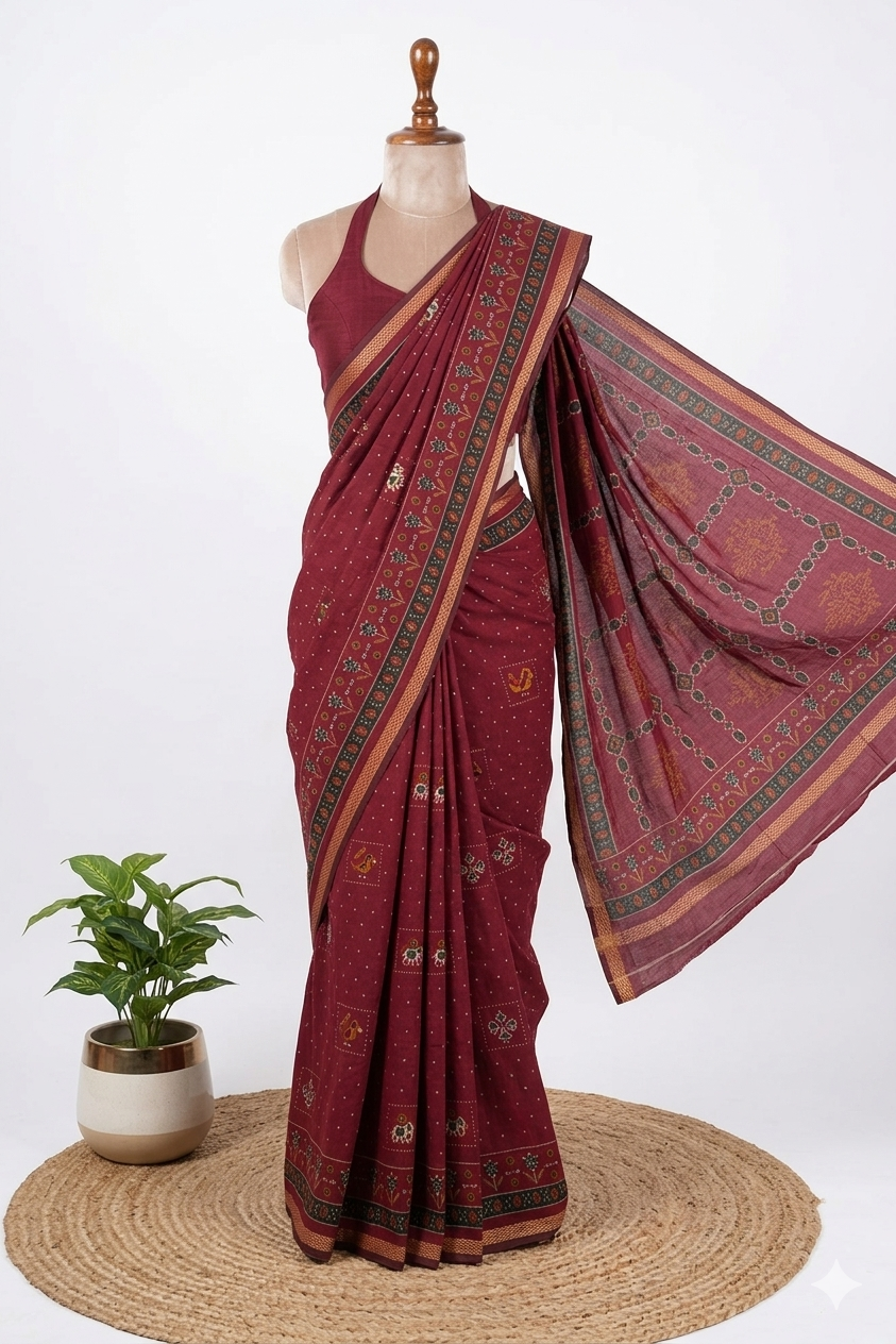 Cotton Saree