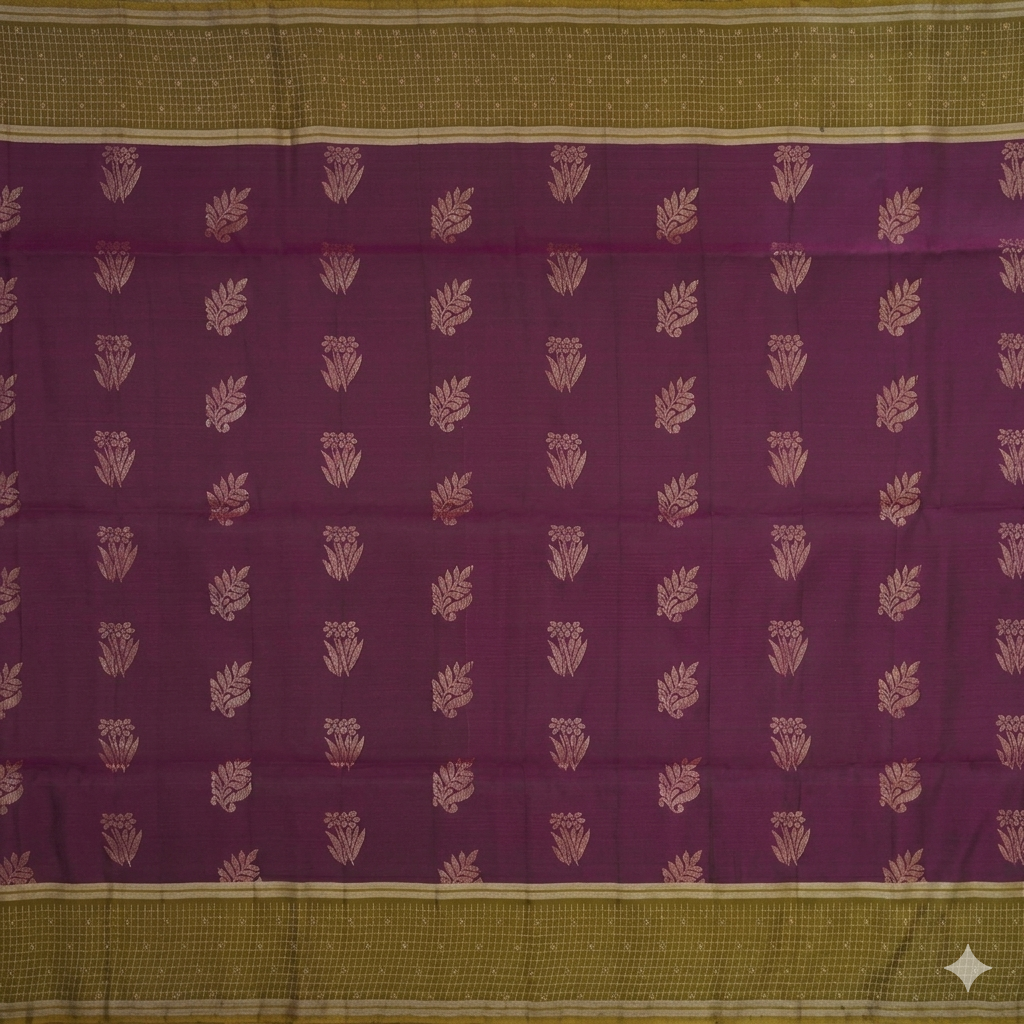 Kanchipuram Semi-Silk Saree