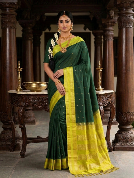 Kanchi Cotton Saree