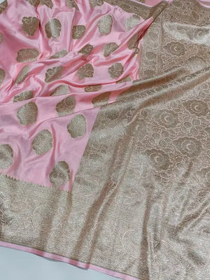 Banarasi Mashru Silk Saree