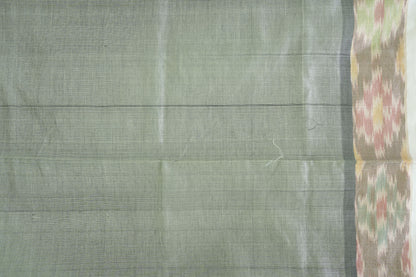 Ikkat Border Cotton Saree