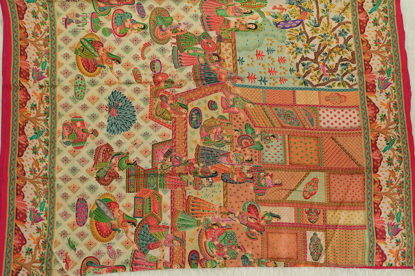 Kalamkari Cotton Saree