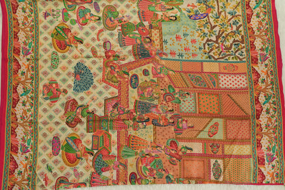 Kalamkari Cotton Saree