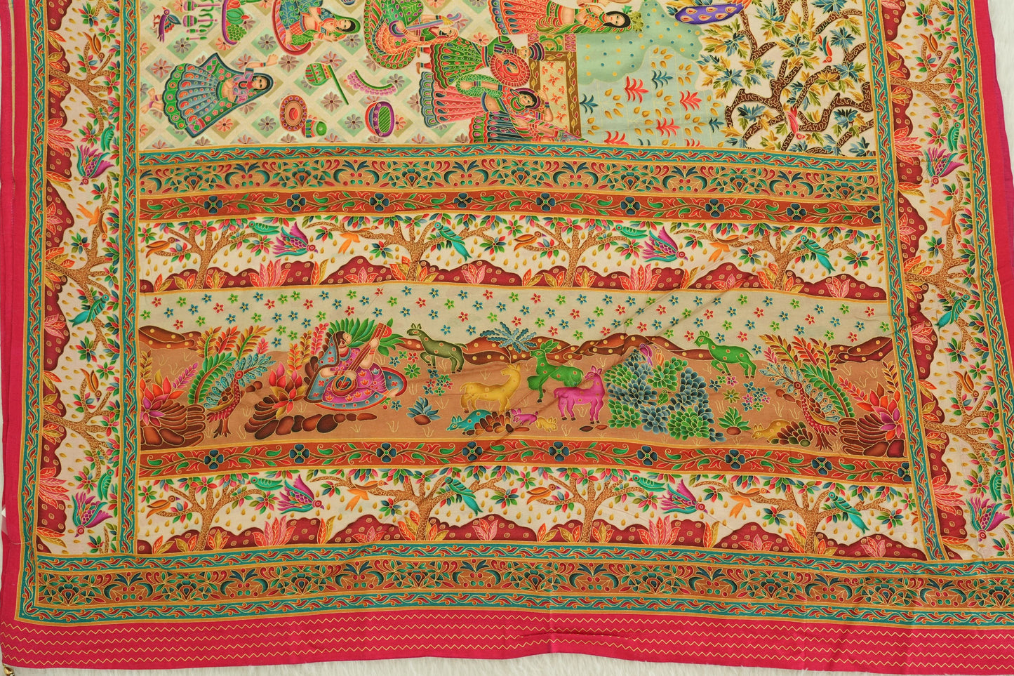 Kalamkari Cotton Saree