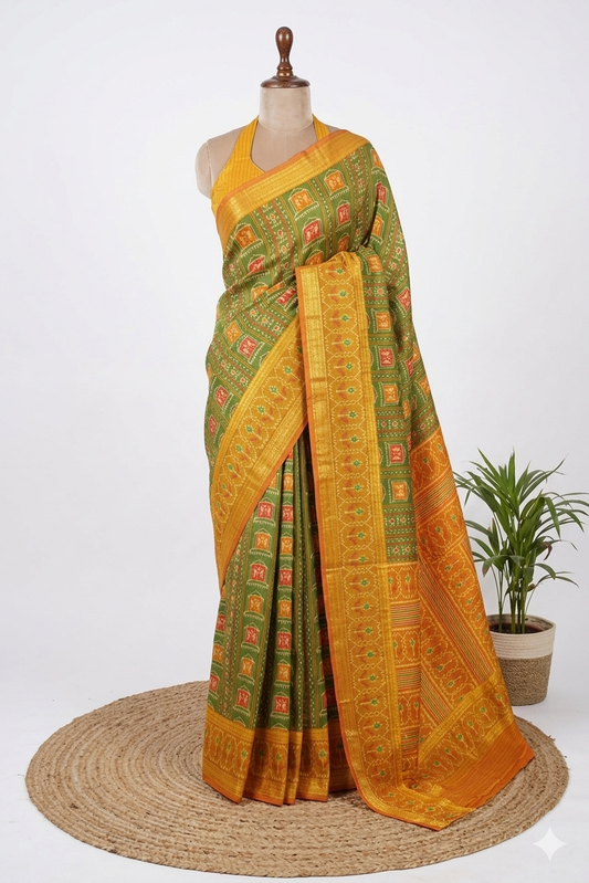 Patola Cotton Saree