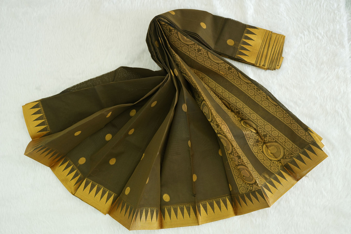 Kanchi Cotton Saree
