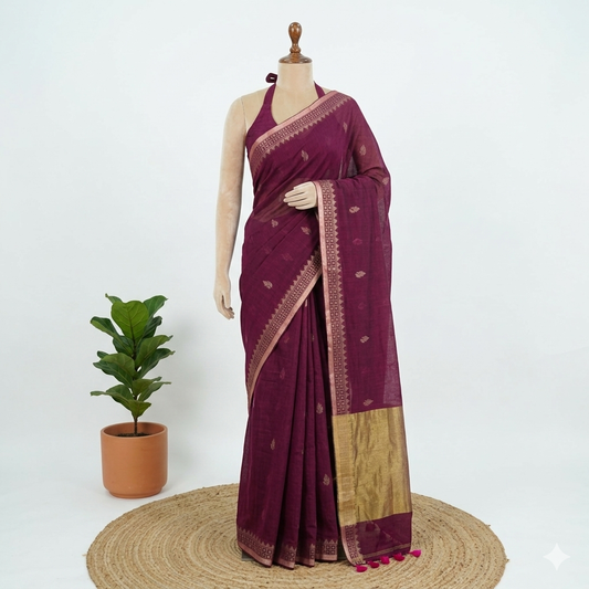 Mul Cotton Saree