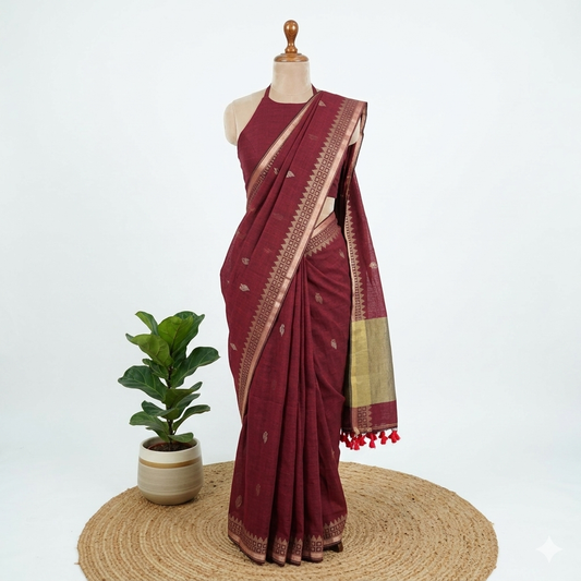 Mul Cotton Saree