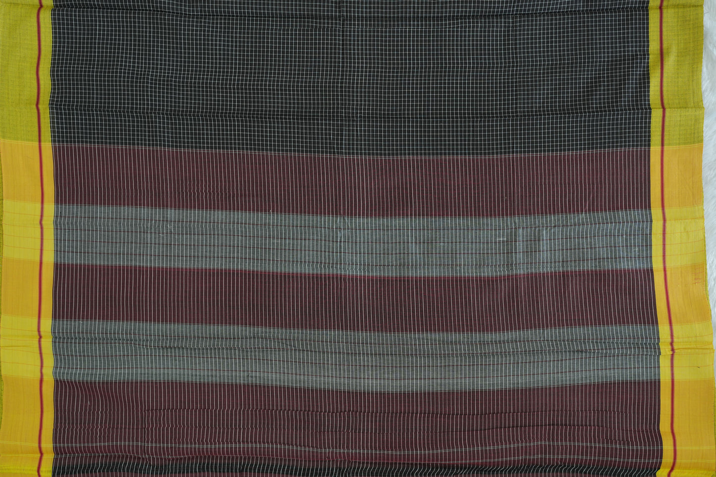 Patteda Anchu Cotton Saree