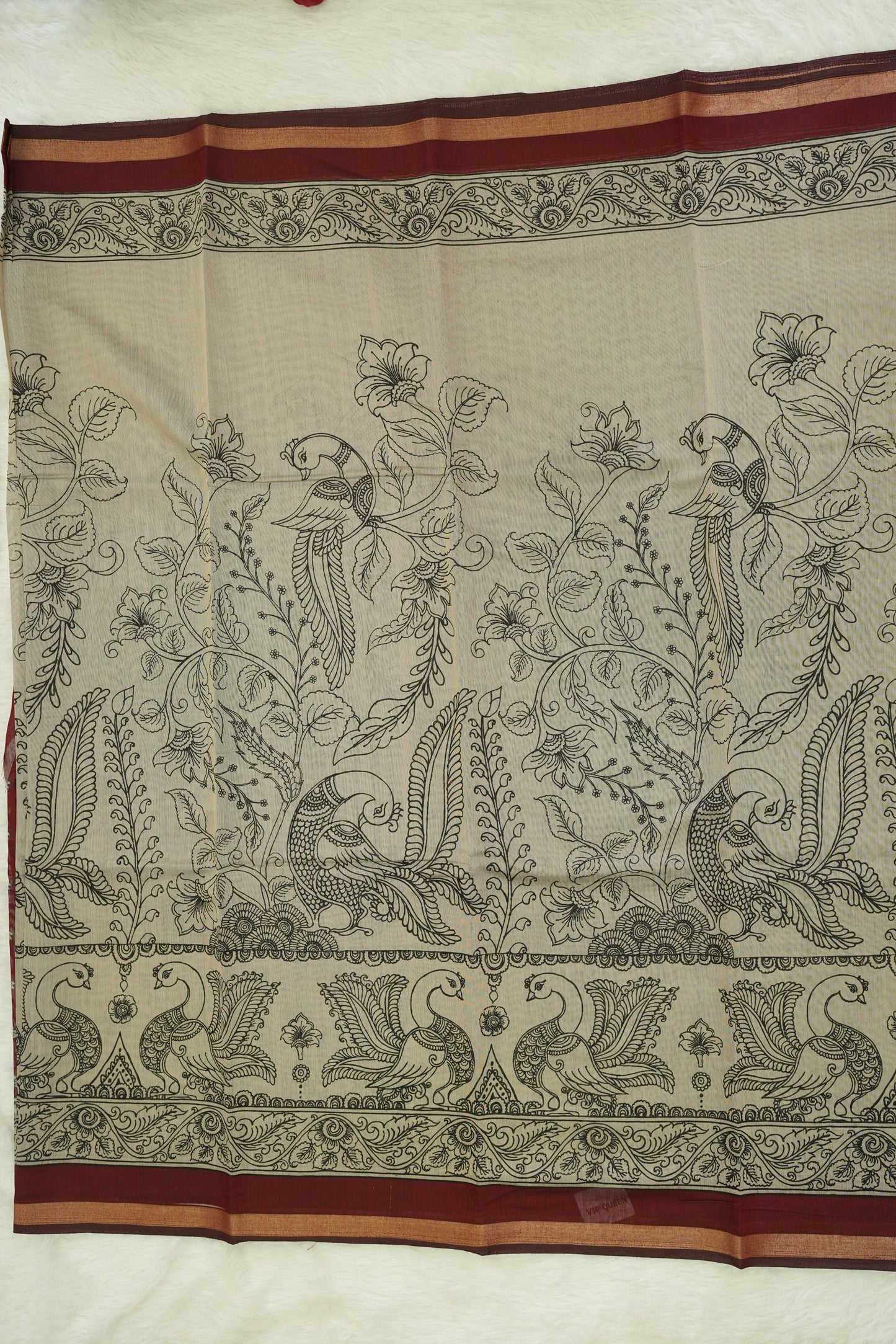 Linen Cotton Saree