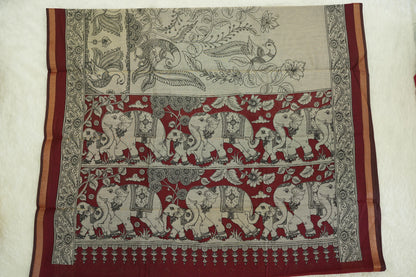 Linen Cotton Saree