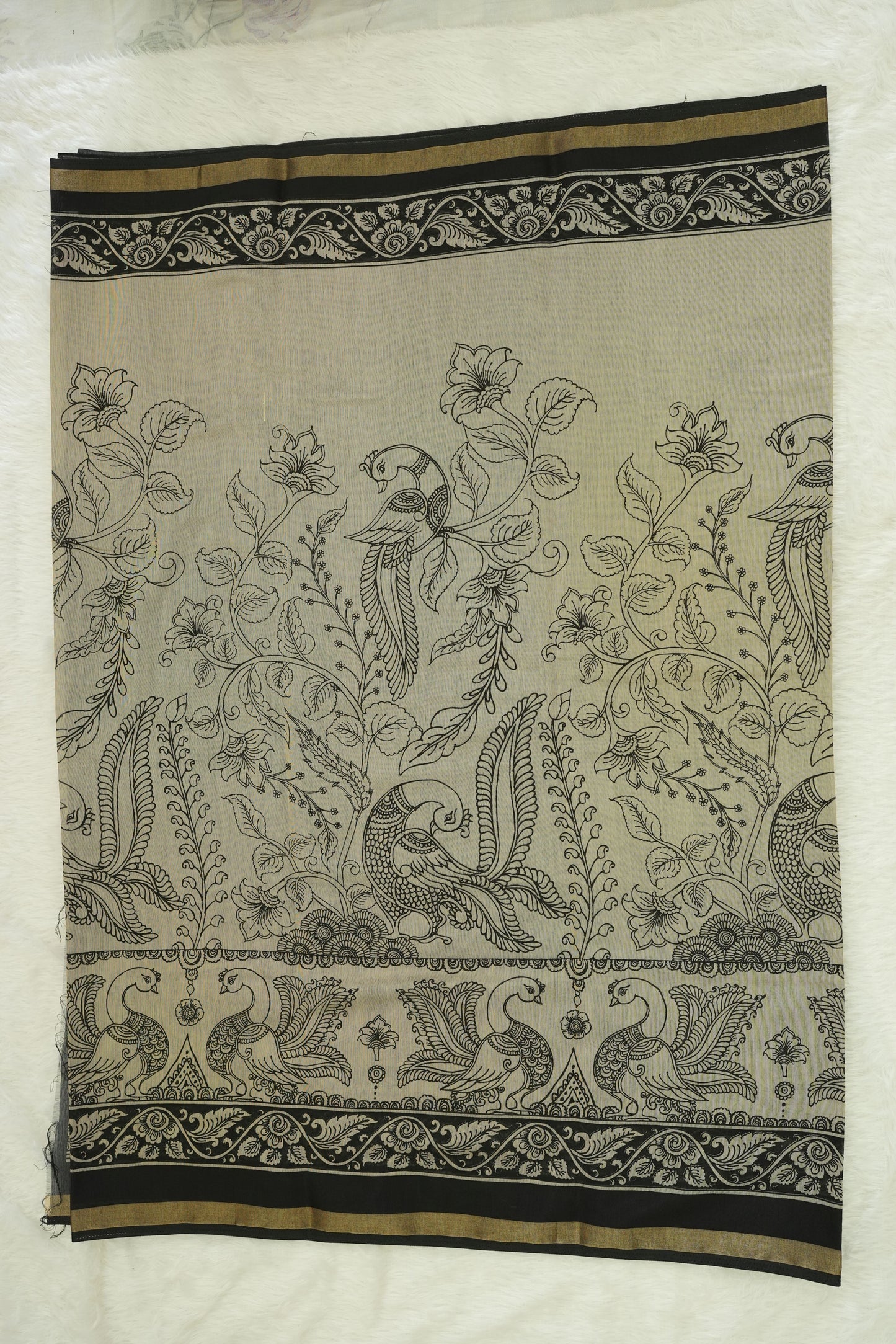 Linen Cotton Saree