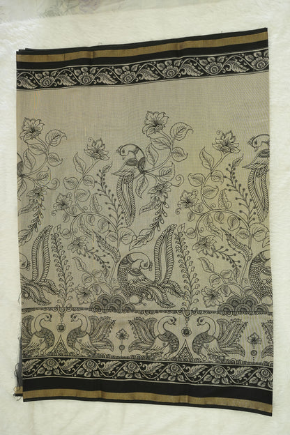 Linen Cotton Saree
