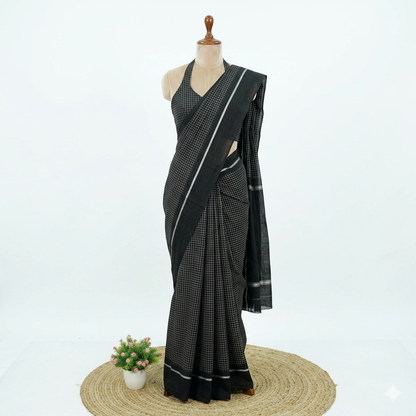 Patteda Anchu Cotton Saree
