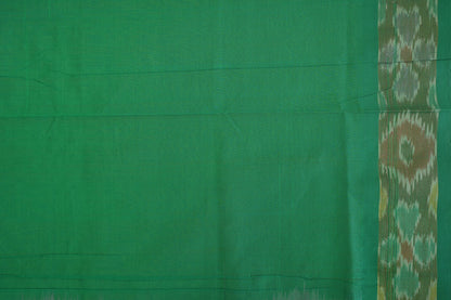 Ikkat Border Handloom Cotton Saree