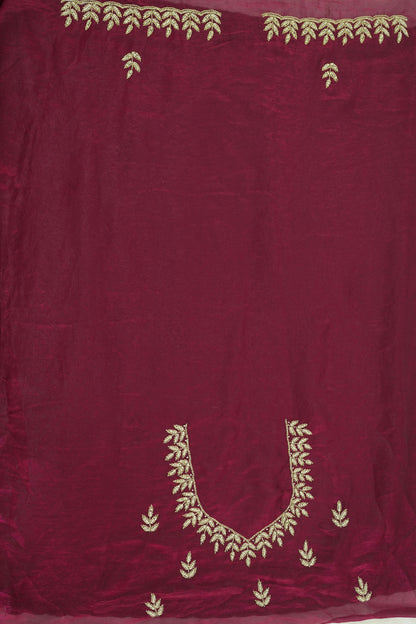 Crush Muslin Silk Saree