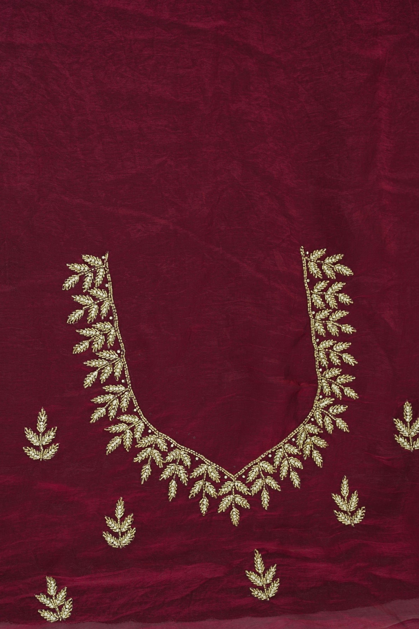 Crush Muslin Silk Saree