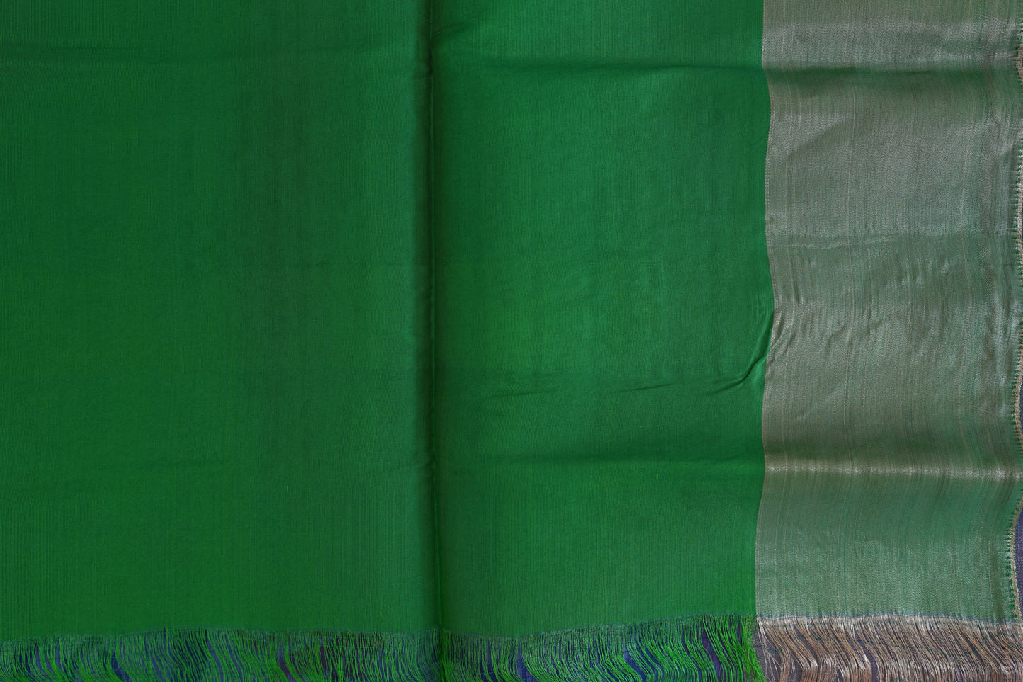 Floral Design Semi-Silk Saree
