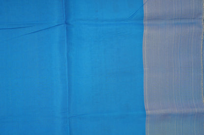 Floral Design Semi-Silk Saree