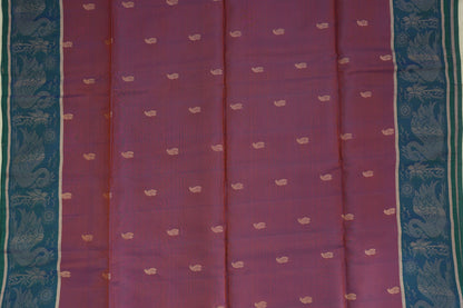 Kanchipuram Semi-Silk saree