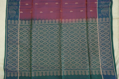 Kanchipuram Semi-Silk saree
