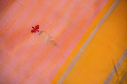 Chanderi Katan Silk Saree
