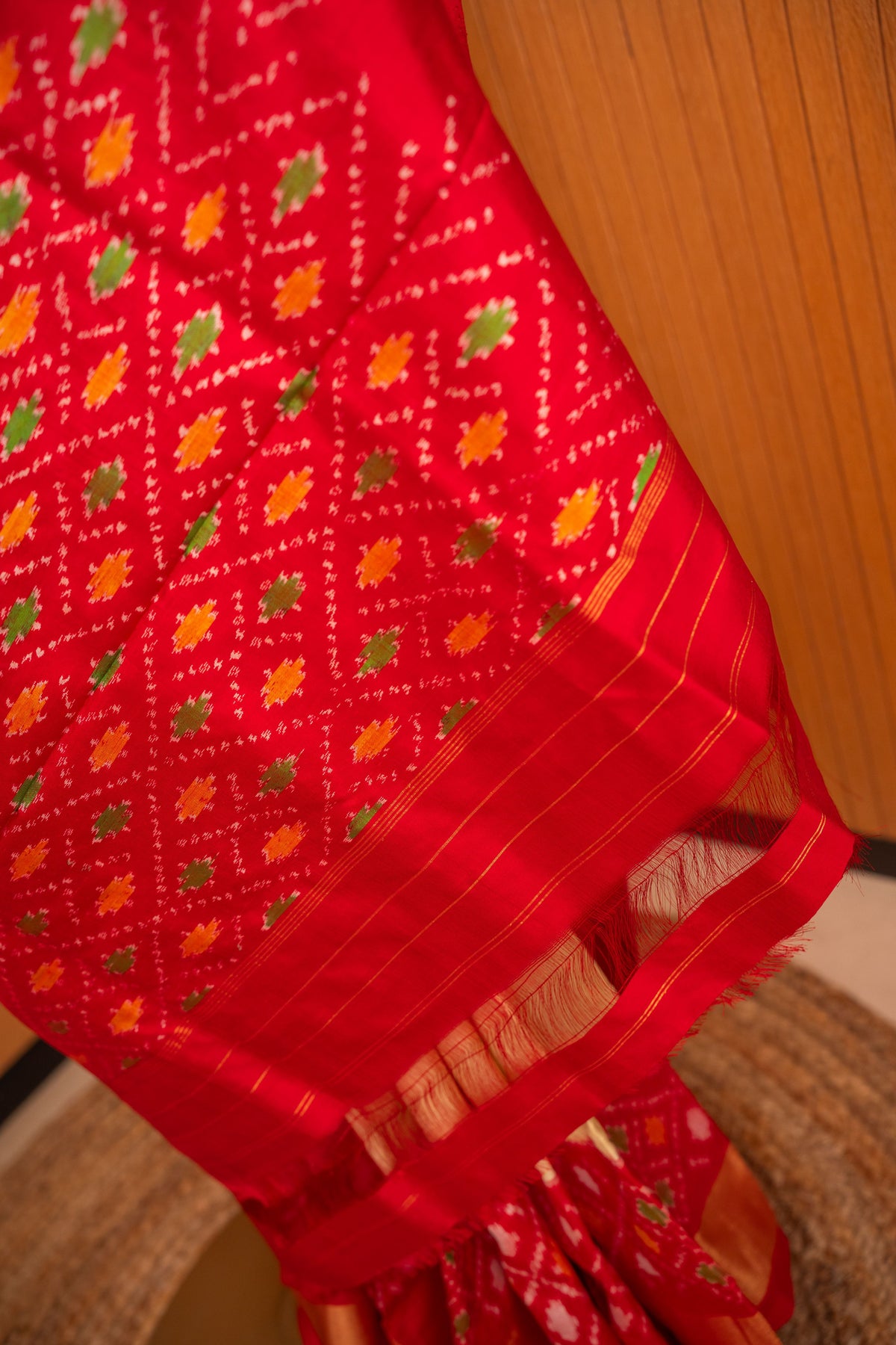 pure Silk Pochampalli Saree