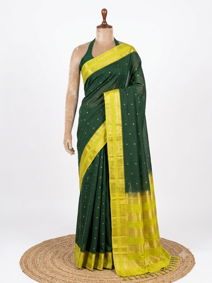 Kanchipuram Cotton Saree
