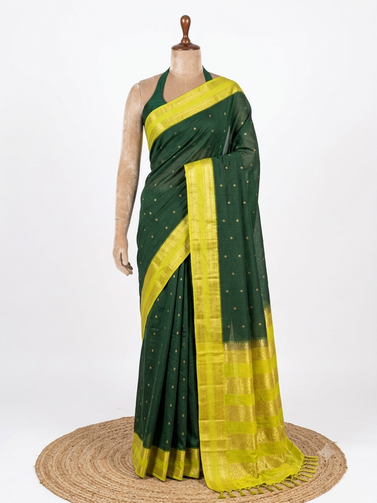 Kanchipuram Cotton Saree