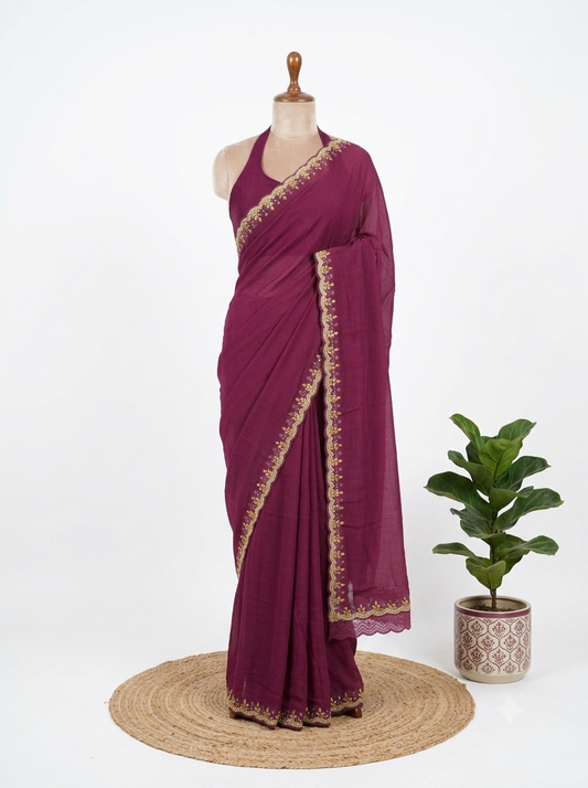 Chinnon Silk Saree