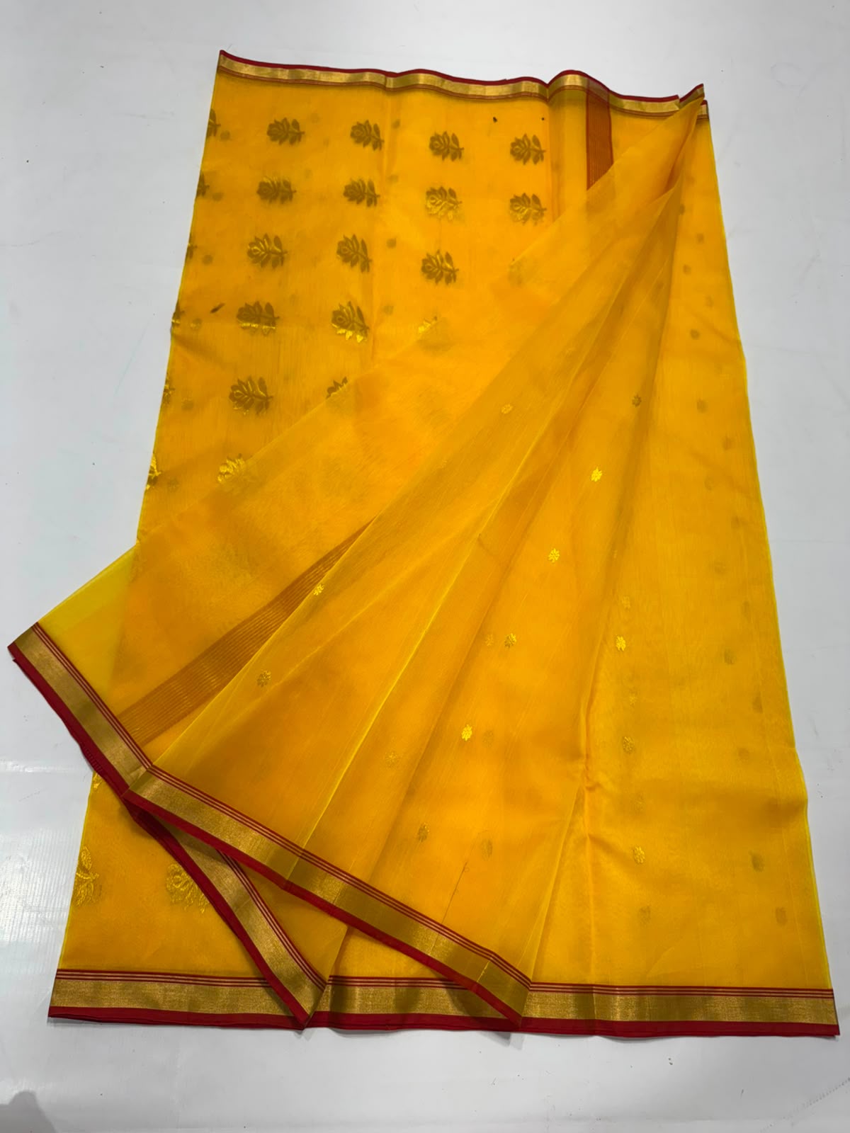 Chanderi Katan Silk saree,