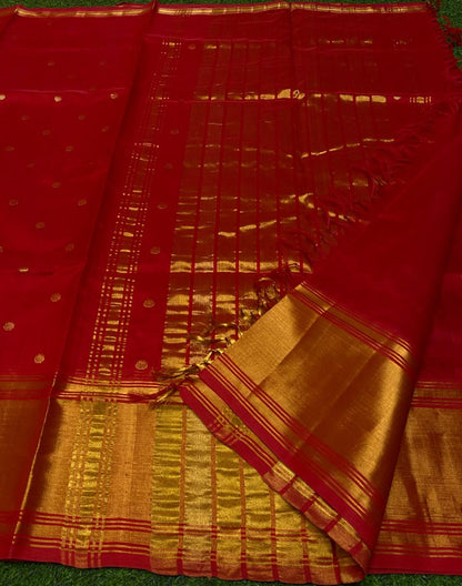 Pure Venkatagiri Silk Cotton Pattu Saree