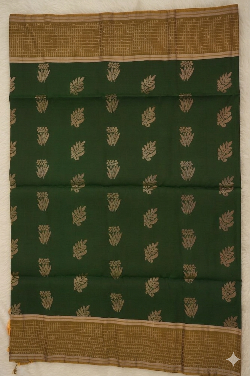 Kanchipuram Semi-Silk Saree