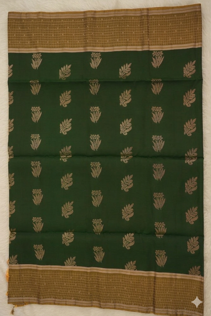 Kanchipuram Semi-Silk Saree