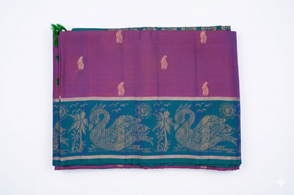 Kanchipuram Semi-Silk saree