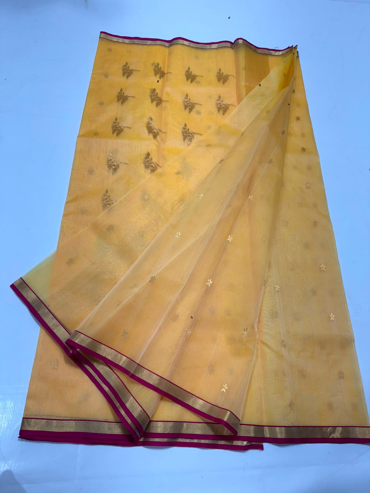 Chanderi Katan Silk Saree