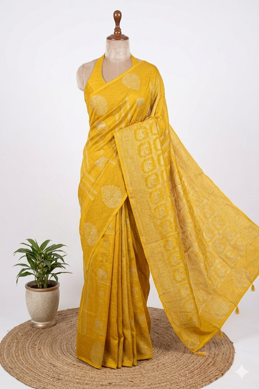 Banarasi Viscose Silk Saree